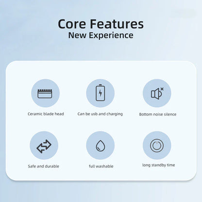 Skorter | Men's body hair trimmer and women's razor with bikini attachment