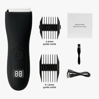 Skorter | Men's body hair trimmer and women's razor with bikini attachment