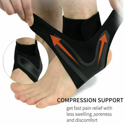 Skorter | Ankle X Wrap Brace Support Compression Sleeve