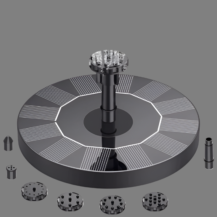 Skorter | Sophia AquaGlow Solar Fountain – Charming Garden Decoration Fountain