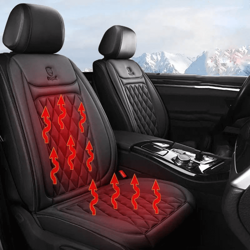 Skorter | Heated Car Seat Cover | Adjustable Temperature Control 30℃-65℃ for Cars, Trucks & Home Use