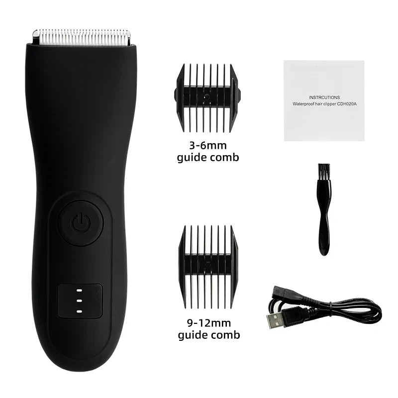 Skorter | Men's body hair trimmer and women's razor with bikini attachment