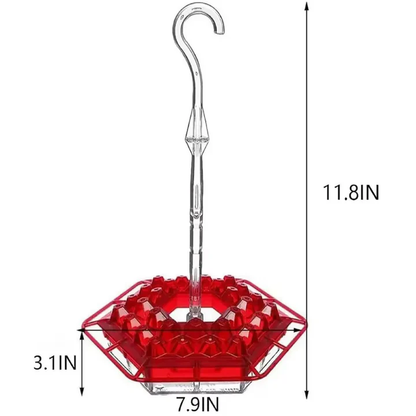Skorter | Ant Proof Hummingbird Feeder, Outdoor Hanging Perch