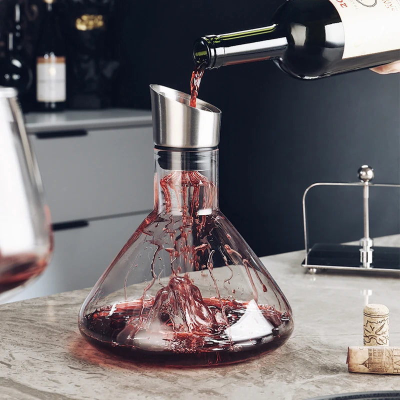 Skorter | 1500ml wine decanter with aerator
