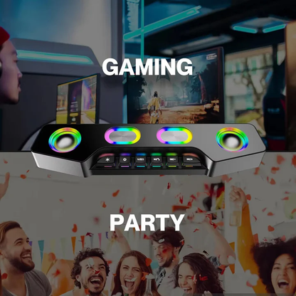 Skorter | Bluetooth Desktop Speaker with RGB Effects