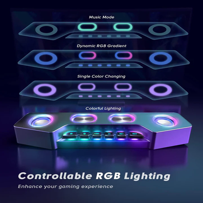 Skorter | Bluetooth Desktop Speaker with RGB Effects