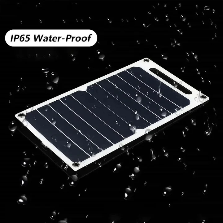 Skorter | Waterproof Solar Panel with Portable USB Battery
