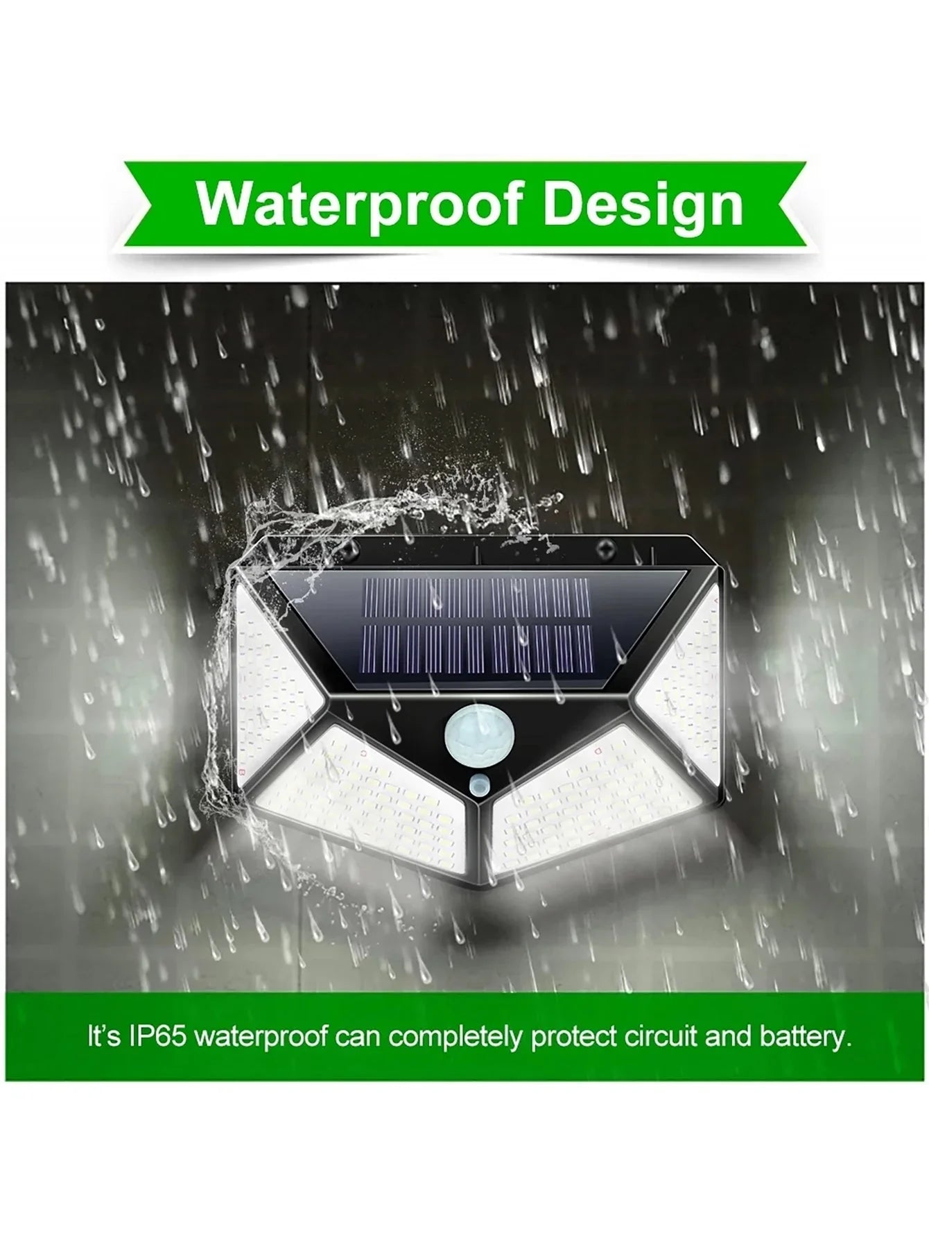 Skorter | Versatile solar light - Weatherproof LED outdoor lamp with motion sensor