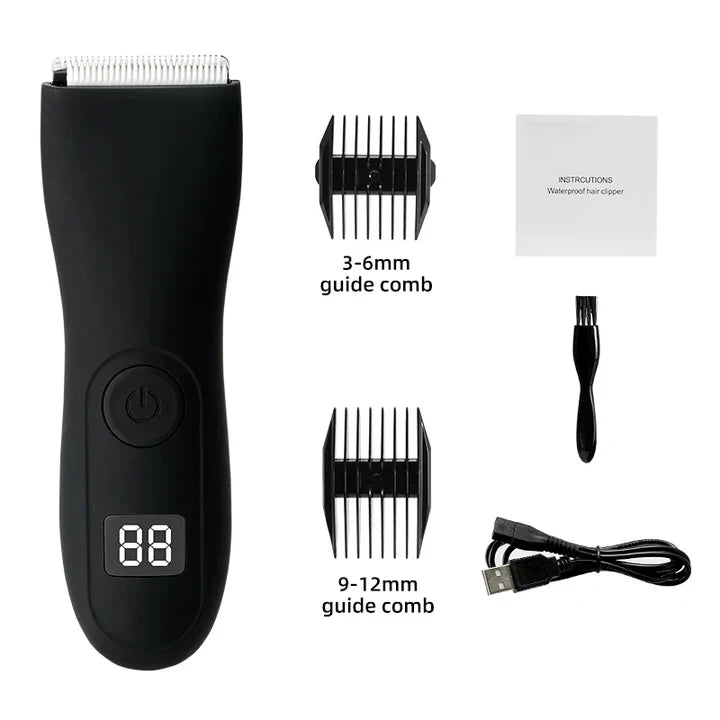 Skorter | Men's body hair trimmer and women's razor with bikini attachment