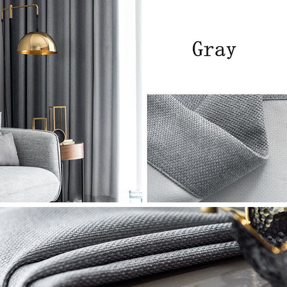 Skorter | PureShade - Cotton Blackout Curtains