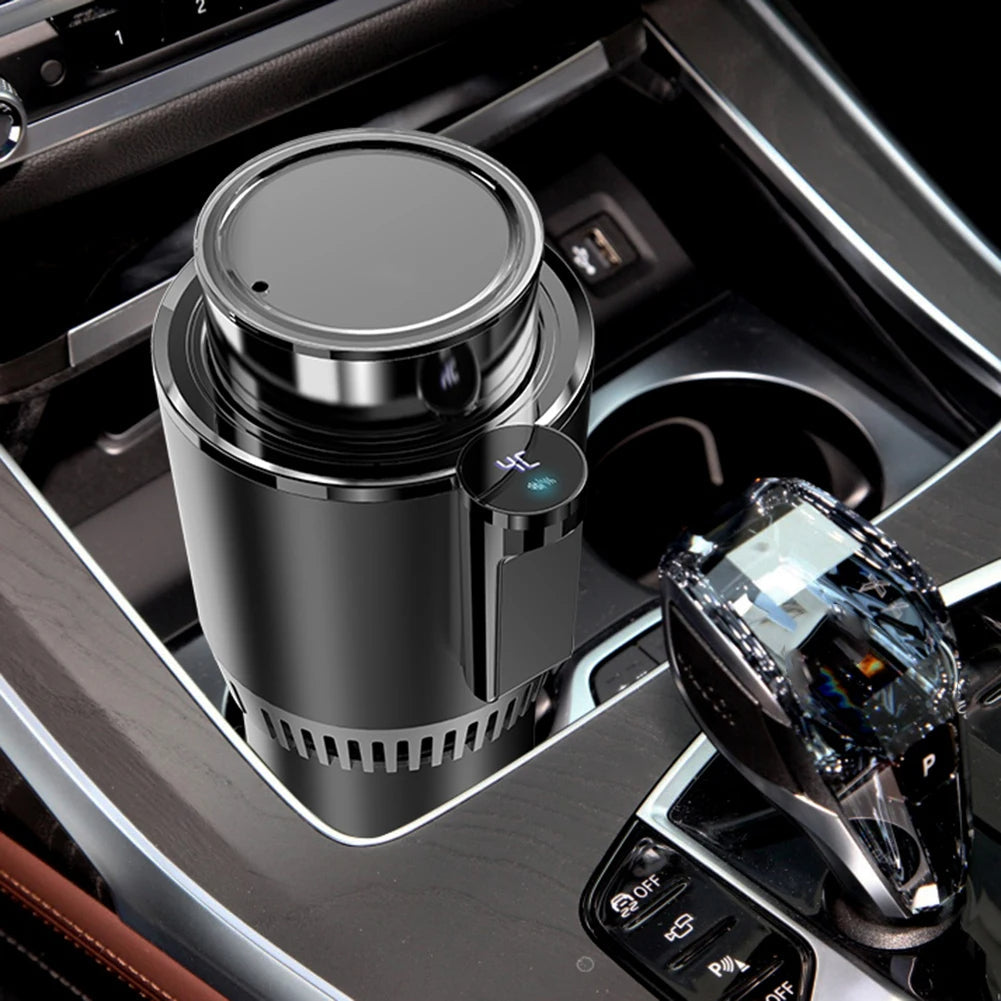 Skorter | 2-in-1 Smart Car Cup Holder with Heating & Cooling Function