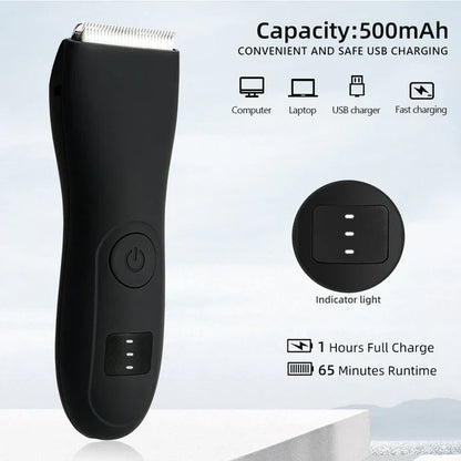 Skorter | Men's body hair trimmer and women's razor with bikini attachment