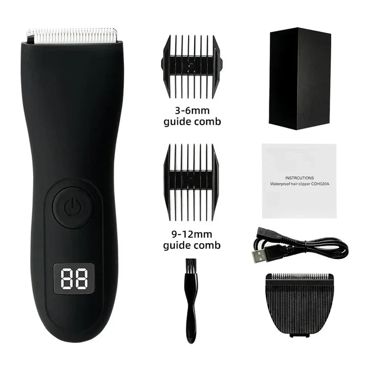 Skorter | Men's body hair trimmer and women's razor with bikini attachment