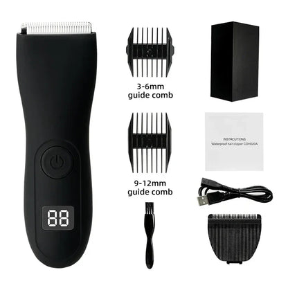 Skorter | Men's body hair trimmer and women's razor with bikini attachment
