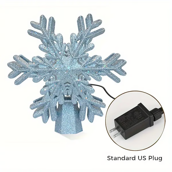 Skorter | Christmas Tree Topper Lights With LED Snowflake Projector