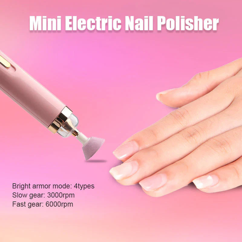 Skorter | 5-in-1 Electric Nail Care Device – Portable Manicure Tool with LED Light