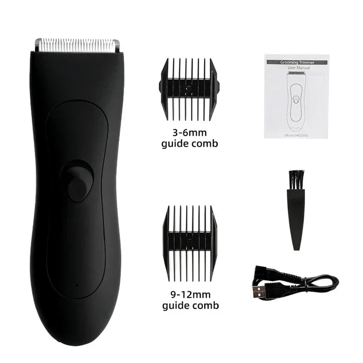 Skorter | Men's body hair trimmer and women's razor with bikini attachment