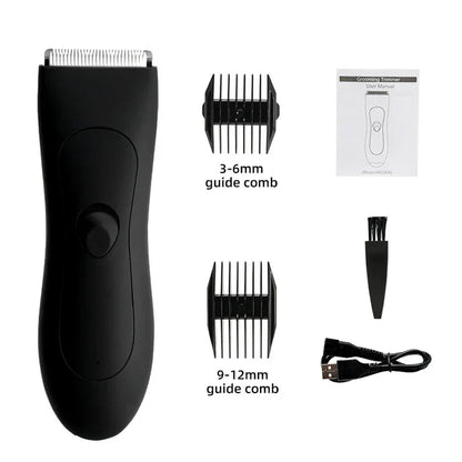Skorter | Men's body hair trimmer and women's razor with bikini attachment