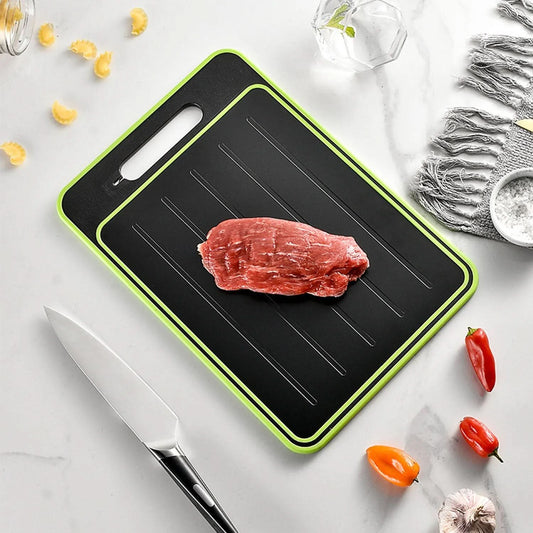 Skorter | 4-in-1 Cutting Board with Thawing Tray and Sharpener