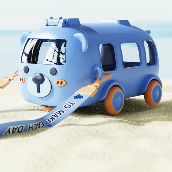 Skorter | Cartoon Toy Bus Water Bottle