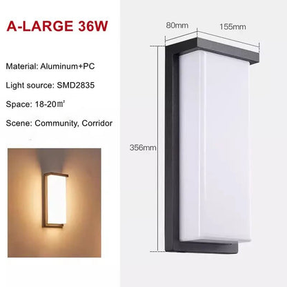 Skorter | Urbanspectra - Modern LED Outdoor Wall Lamps