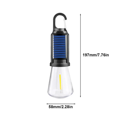 Skorter | Solar Rechargeable Hooked Camping Light