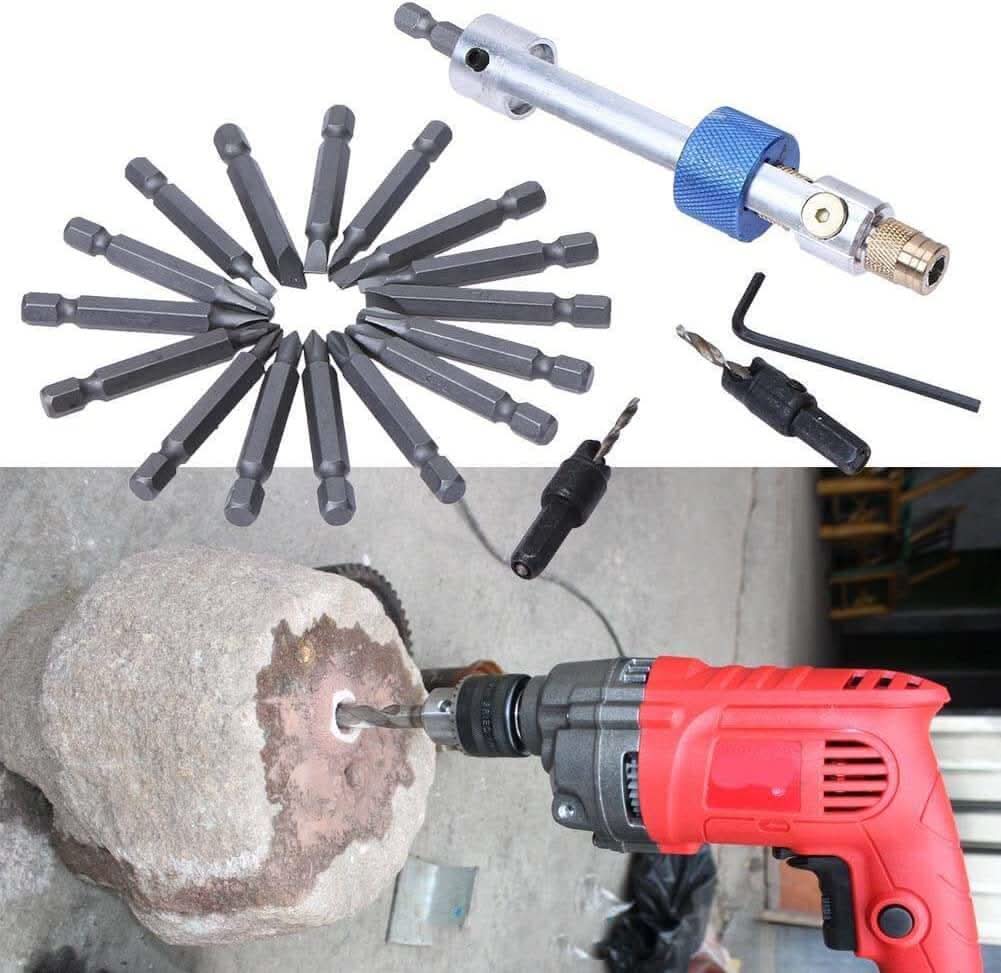 Skorter | Flippdrill Set - Rotatable Head For Accurate Drilling