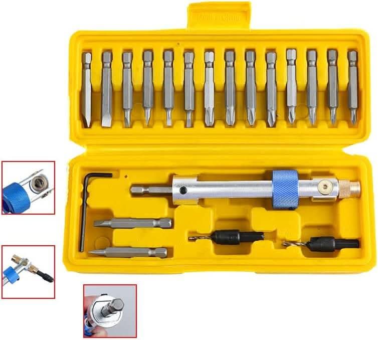 Skorter | Flippdrill Set - Rotatable Head For Accurate Drilling