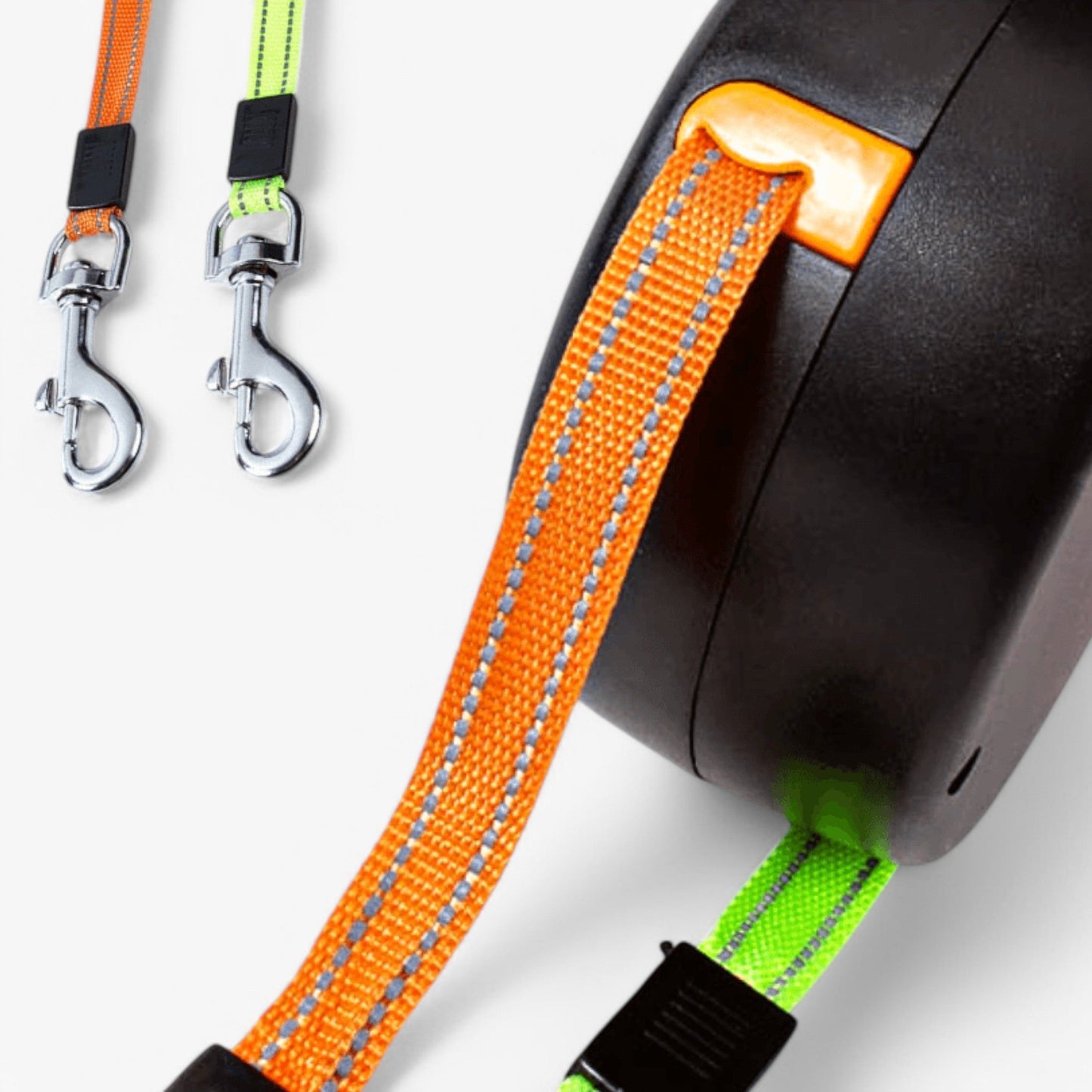 Skorter | Double Dog Leash with 360° Rotating Retractable Leads