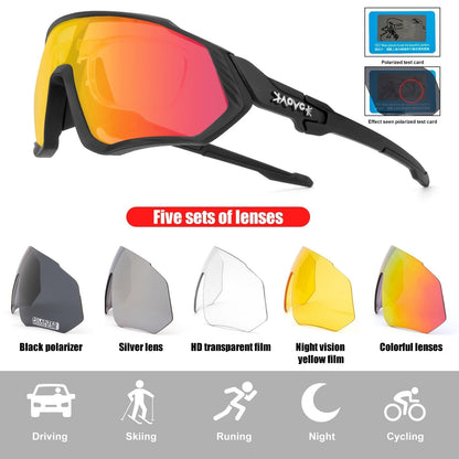 Skorter | Dynamo Eyewear - Riding Bicycle Sunglasses Polarized Lenses