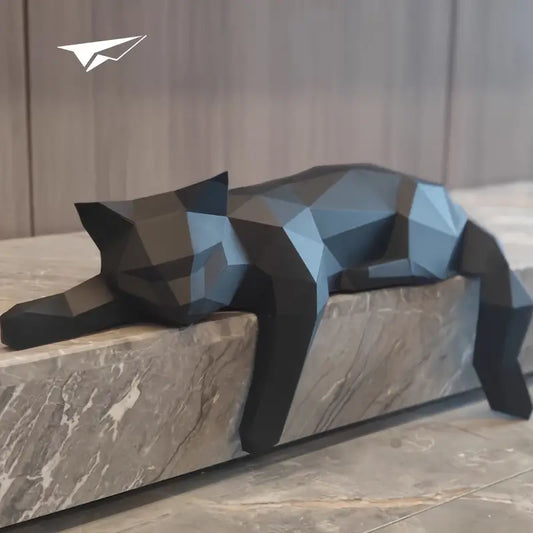 Skorter | Modern Cat Figurine