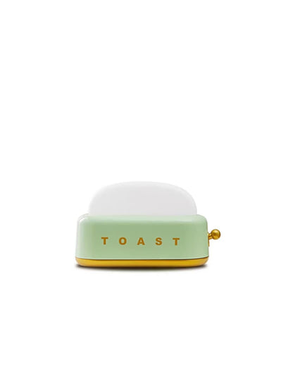 Skorter | LumiToast - Sweet USB Rechargeable LED Toaster Table Lamp, 3000K Warm Light