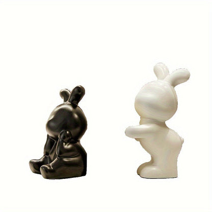 Skorter | BunnyAnime - Cute Bunny Bookends for Living Room Decor