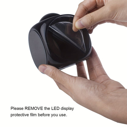 Skorter | TimeCast - LCD Digital Alarm Clock with Sleep Timer