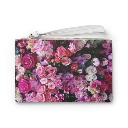 Skorter | Bouquet Design Vegan Zipped Clutch Bag