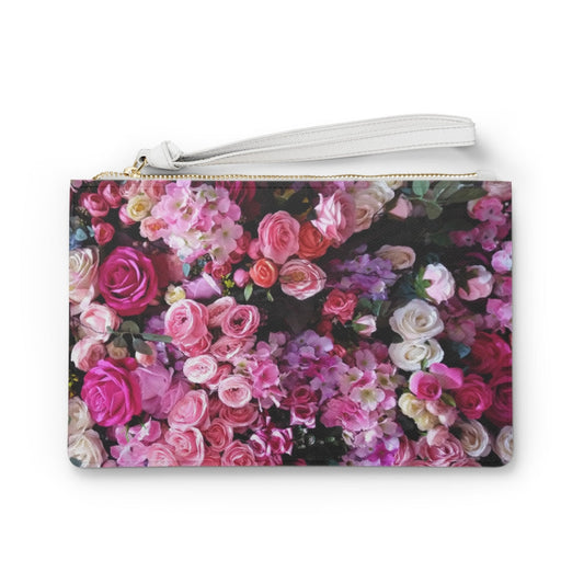 Skorter | Bouquet Design Vegan Zipped Clutch Bag