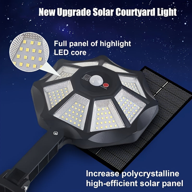 Skorter | SolarSecure - 168 LED Gate Lighting with Motion Sensor and Remote Control