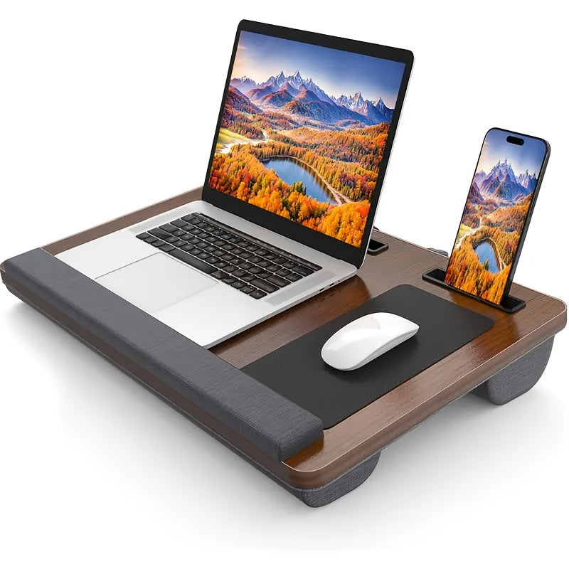 Skorter | Ergonomic Laptop Holder with Wrist Support and Device Slots
