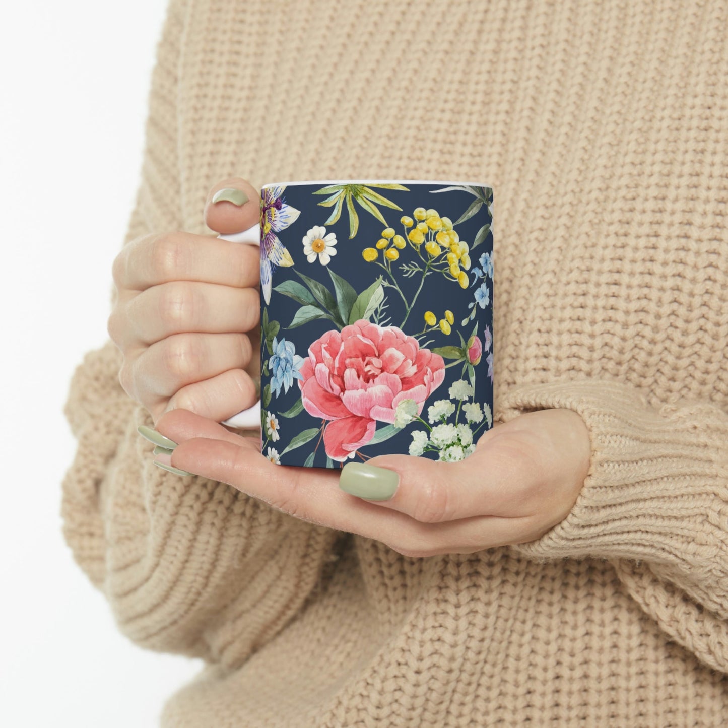 Skorter | Floral Coffee Tea Mug