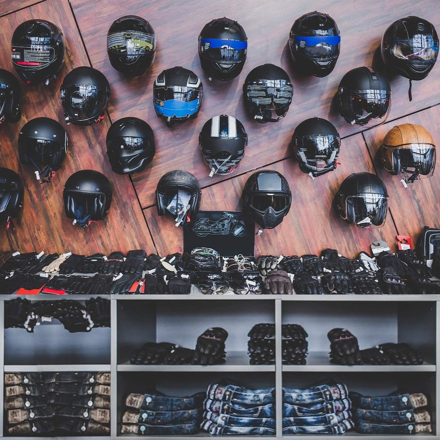 Skorter | Helmet Hanger Helmet Hanger Shelf Wall Mounted Hook for Coats, Hats, Caps - Upgraded