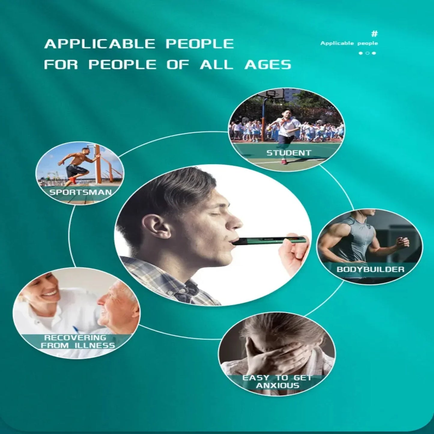 Skorter | BreathBoost Smart Breathing Trainer – Lung Capacity & Respiratory Muscle Strengthening Device