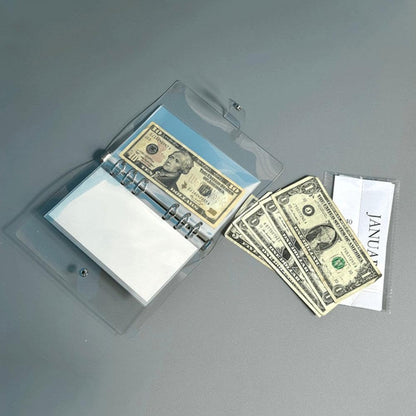 Skorter | 12-Month Envelopes Money-Saving Challenges Binder