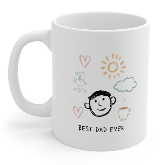 Skorter | Best Dad Ever Coffee Tea Mug