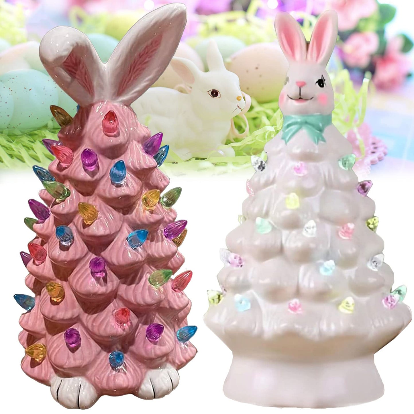 Skorter | Christmas Pink Bunny Tree