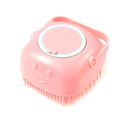 Skorter | Bathroom Pet Bath Brush Massage Soft Silicone Comb Pet