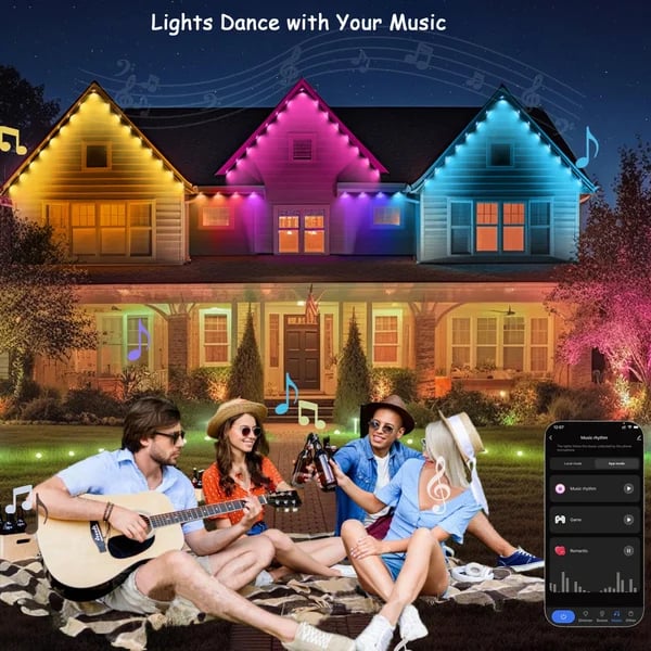 Skorter | Smart Rainbow LED Permanent Outdoor Light
