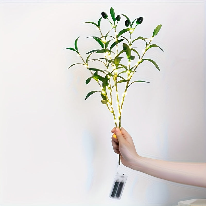 Skorter | LumiTak - Olive branch LED table lamp Decorative