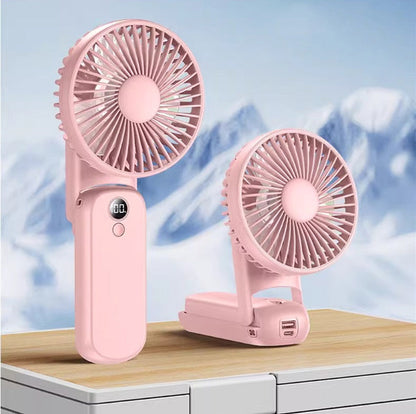 Skorter | 2025 New Handheld Foldable Rechargeable Mini Fan