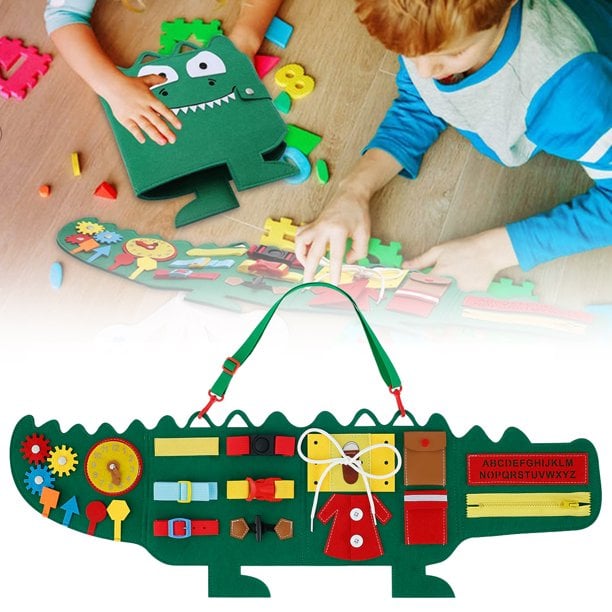 Skorter | Children's preschool crocodile felt