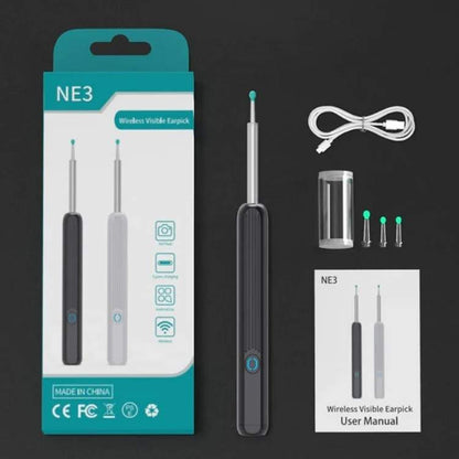 Skorter | EarScope Pro Ear Wax Removal Kit | High-Resolution Camera & LED Lights for Safe Home Use